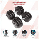 30KG Adjustable Dumbbell Set-3