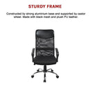 Ergonomic Mesh PU Leather Office Chair-11