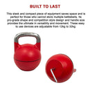 Adjustable 32KG Kettlebell Weight Set Home Gym-11