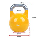 8KG, 12KG, 16KG Pro-Grade Steel KettleBell Set-12