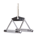 Close Grip Seated Row Handle Bar Triangle Cable Attachment-6