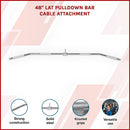 48" Lat Pulldown Bar Cable Attachment – Gym Handle for Back & Strength Training-3