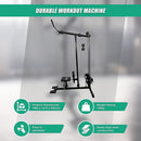 Lat Pulldown Low Row Fitness Machine – Home Gym Strength Trainer-8