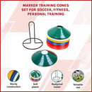 Marker Training Cones Set for Soccer, Fitness, Personal Training-5