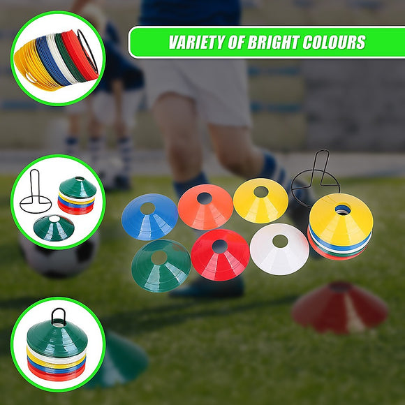 Marker Training Cones Set for Soccer, Fitness, Personal Training