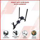 Heavy Duty Gym Sled with Harness-3