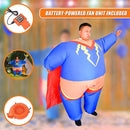 Super Hero Fancy Dress Inflatable Suit - Fan Operated Costume-9
