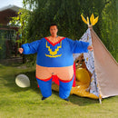 Super Hero Fancy Dress Inflatable Suit - Fan Operated Costume-6