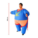 Super Hero Fancy Dress Inflatable Suit - Fan Operated Costume-13