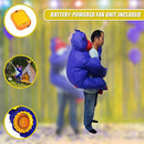 GORILLA Fancy Dress Inflatable Suit -Fan Operated Costume-8