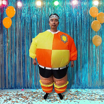 FOOTBALL Fancy Dress Inflatable Suit -Fan Operated Costume - 0