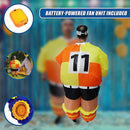 FOOTBALL Fancy Dress Inflatable Suit -Fan Operated Costume-8
