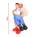 WRESTLER Fancy Dress Inflatable Suit -Fan Operated Costume-12