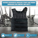 20Kg Adjustable Weighted Training Vest-9
