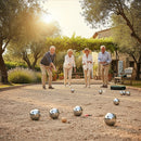 Deluxe Boules Bocce 8 Alloy Ball Set-5