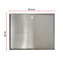 Stainless Steel BBQ Grill Hot Plate 46.5 x 38CM Premium 304 Grade-1