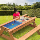 Sand & Water Wooden Picnic Table-2