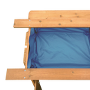 Sand & Water Wooden Picnic Table-6