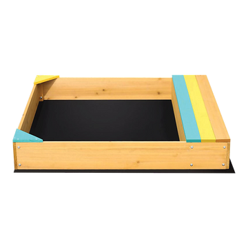 Wooden Kids Backyard Sandbox Children Outdoor Play Toy Sandpit