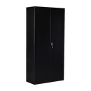 Two-Door Shelf Office Gym Filing Storage Locker Cabinet Safe-6