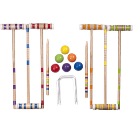 Croquet Set For Up To 6 Players Complete Outdoor Lawn Game Set For Family Gatherings And Events
