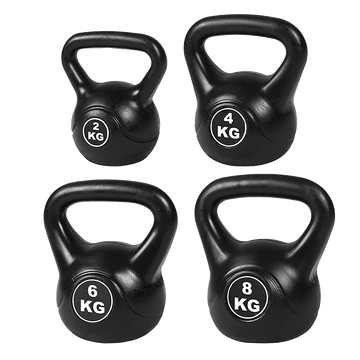 4pcs Exercise Kettle Bell Weight Set 20KG