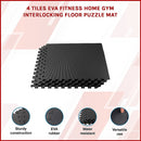 4 Tiles EVA Fitness Home Gym Interlocking Floor Puzzle Mat-3