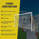 8' x 5' Soccer Football Goal Foot Portable Net Quick Set Up-8