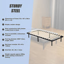 Single Metal Bed Frame - Bedroom Furniture-9