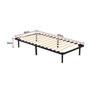 Single Metal Bed Frame - Bedroom Furniture-11