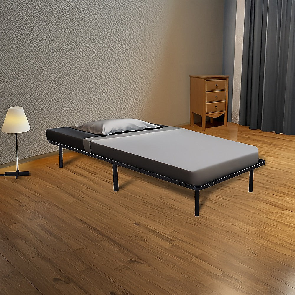 Single Metal Bed Frame - Bedroom Furniture - 0