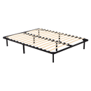 Queen Metal Bed Frame - Bedroom Furniture-1