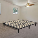 King Metal Bed Frame - Bedroom Furniture-10