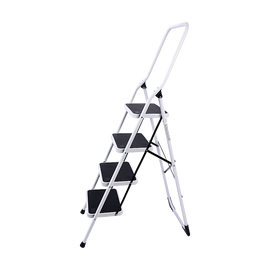 Foldable Non Slip 4 Step Steel Ladder