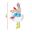 CHICKEN Fancy Dress Inflatable Suit - Fan Operated Costume-12