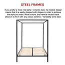 4 Four Poster Double Bed Frame-7