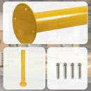 Yellow Heavy Duty Steel Bollard Post-6