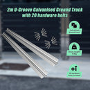 Sliding Gate Hardware Accessories Kit - 2m Track-7