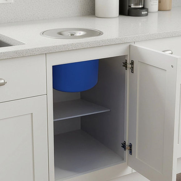 8L Concealed Benchtop Bin