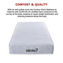 Contour Encased Coil King Single Mattress – Hybrid Support with CertiPUR-US® Certified Foam Comfort Layers-6