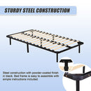 King Single Metal Bed Frame - Bedroom Furniture-15