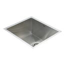 510x450mm Handmade Stainless Steel Undermount / Topmount Kitchen Laundry Sink with Waste-3