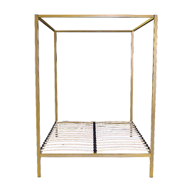 4 Four Poster Queen Bed Frame