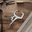 10pc Heavy Duty Steel C-Clamps 6" Mig Welding Locking Plier Vice Grip-11