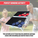 Bean Bag Toss Cornhole Game Set Aluminium Frame Portable Design-5