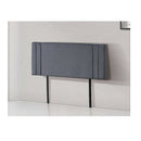 Linen Fabric Double Bed Deluxe Headboard Bedhead - Grey-1