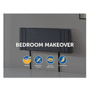 Linen Fabric Double Bed Deluxe Headboard Bedhead - Grey-4