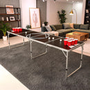 Professional 8ft Beer Pong Table Drinking Game-2