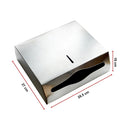 304 Stainless Steel Hand Paper Towel Dispenser Holder Toilet Heavy Duty-11