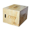 3 IN 1 Wood Plyo Games Plyometric Jump Box-1